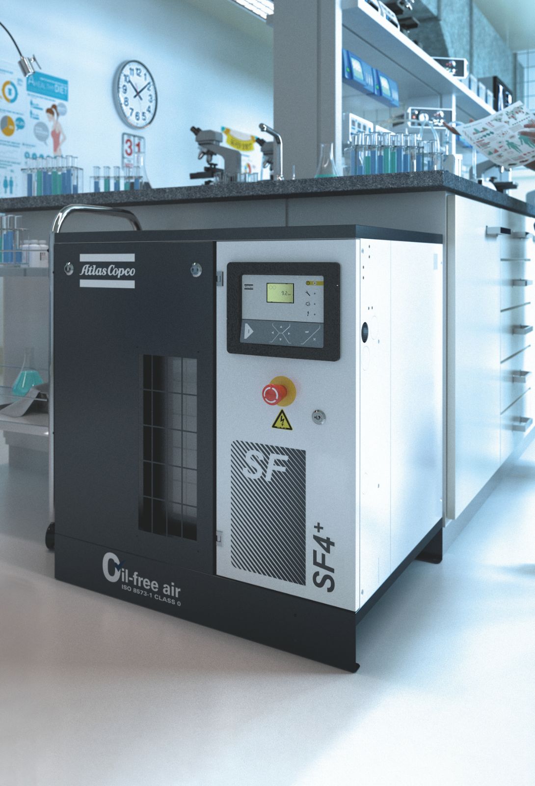 SF/SF+無(wú)油渦旋空壓機(jī)